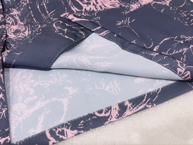 Light luxury pajamas ice silk high-end loose home wear set_voghion.com