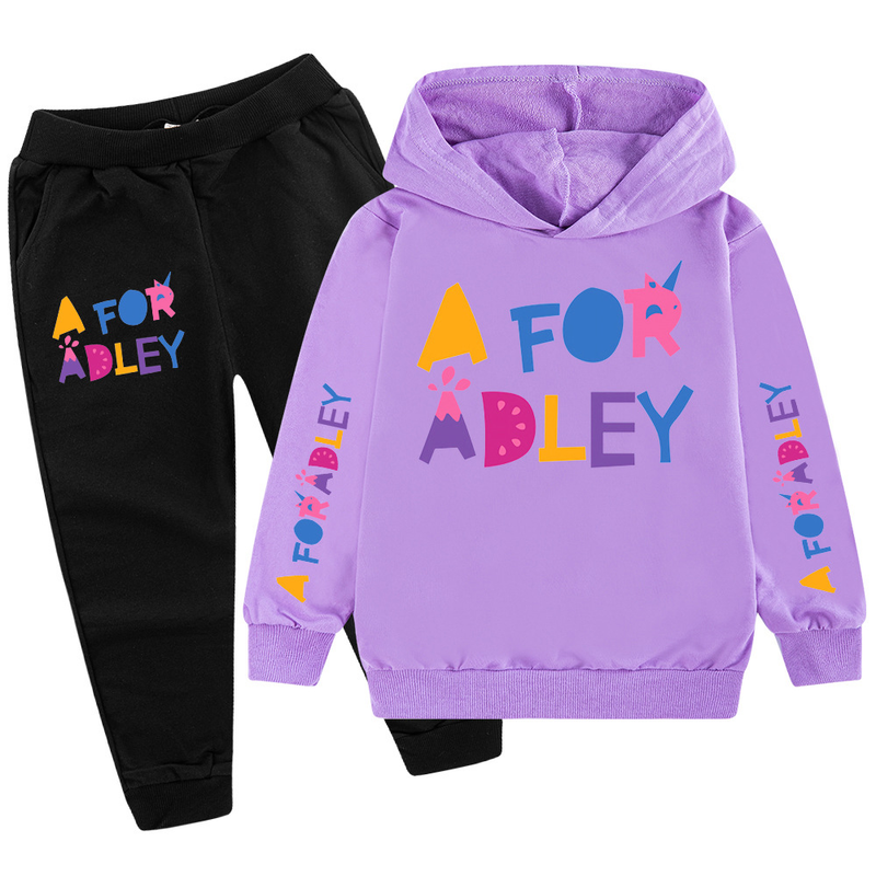 100 CM-170 CM ropa mediana a grande conjunto para niños Sudadera con capucha + Pantalones PB814XX_voghion.com