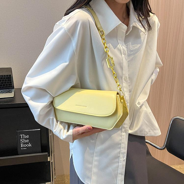 Niche Design Borsa piccola 2023 Nuova moda primavera ed estate Borsa baguette sotto le ascelle Borsa da donna con catena di fascia alta Borsa a tracolla_voghion.com
