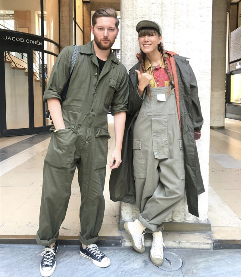 Casual overalls Cargobroeken voor heren Mode-overalls Losse bretels_voghion.com