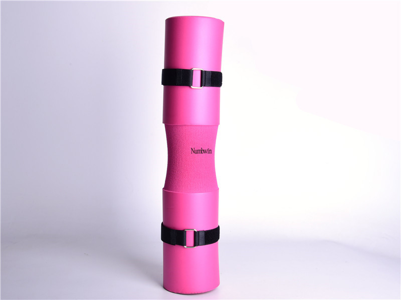 Spallacci per bilanciere tozzo fitness, manica protettiva per ponte dell'anca per sollevamento della forza, imbottitura in spugna per il collo_voghion.com