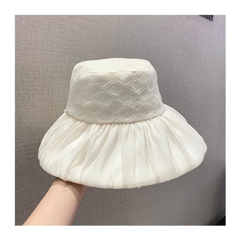 Women's Summer Bucket Hat Foldable Outdoor Sun Hat_voghion.com