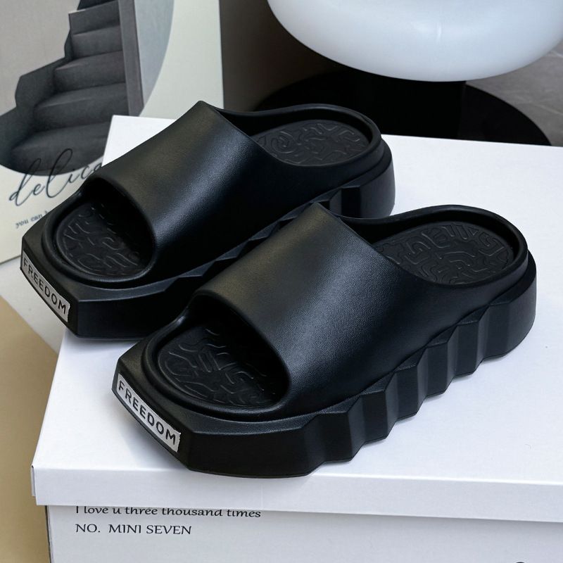 EVA With Thick Sole, Odor, Height Increasing, Straight Drag Women's Shoes, Versatile, Anti Slip, Wear-resistant, Easy To_voghion.com