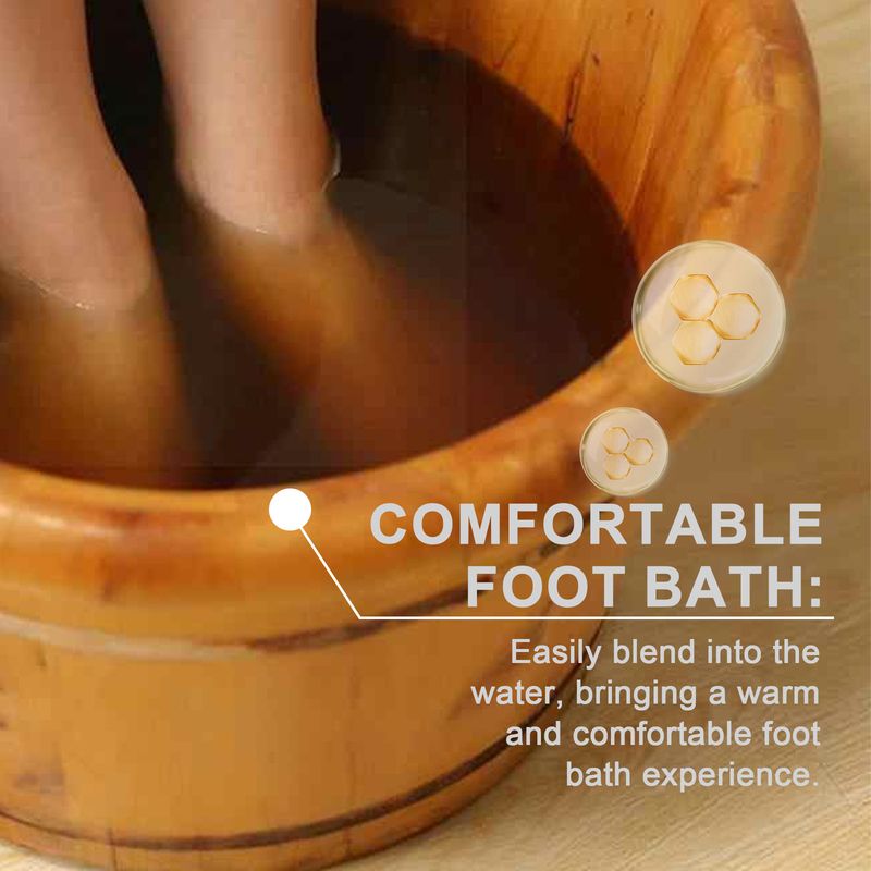 Gel de baño de pies WIYUN con ingredientes herbales, suave, limpio, cómodo y nutritivo para el cuidado corporal masculino._voghion.com