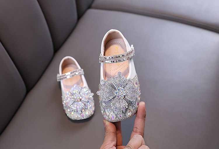 Baby Mädchen Mädchen Mädchen Prinzessin Diamant Einzelschuh Schuhe Tanzshow Schuhe_voghion.com