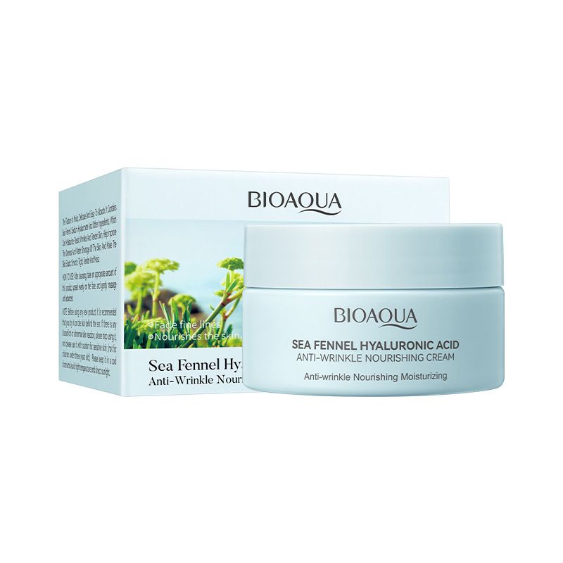 Full English BIOAOUA Sea Fennel Hyaluronic Acid Anti-Wrinkle Hydrating Moisturizing Face Cream_voghion.com