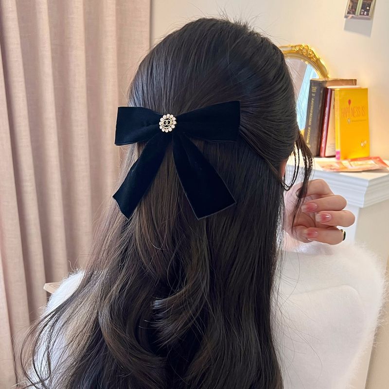 Principessa nei guai, anello per capelli, elastico, corda per capelli, piccolo copricapo con fiocco di velluto profumato, copricapo con fermaglio_voghion.com