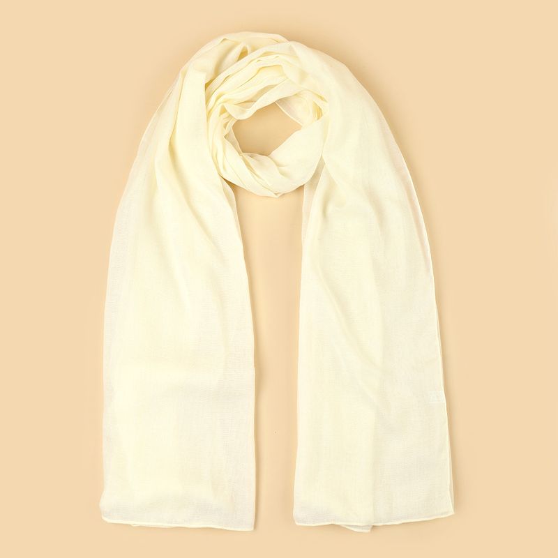 Foulard de style ethnique, nouveau foulard, longue écharpe malaisienne, couverture en gaze, couleur unie._voghion.com