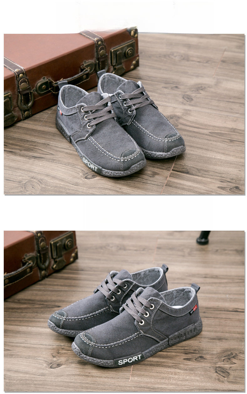 2025 Spring New Canvas Shoes Cloth Casual Sports Work Men's Shoes Casual Daily Wear Comfortable And Lightweight_voghion.com