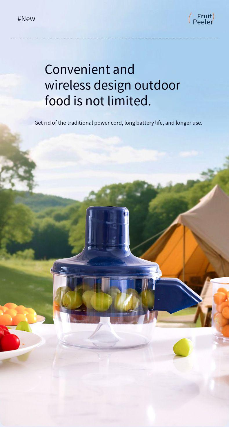 Pelador de uvas eléctrico automático para pelar frutas y verduras._voghion.com