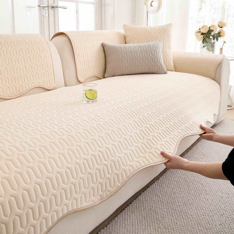 Latex Ice Silk Sofa Cushion Summer Cool Mat Cushion Simple Modern Cool Cushion Sofa Cover Summer Cover Cloth Towel_voghion.com