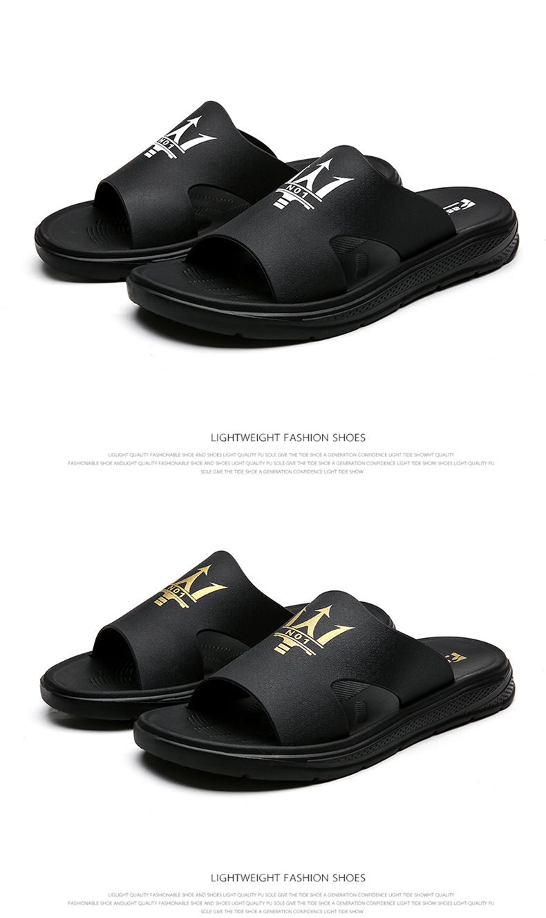 Nya sommartofflor Herr S Koreansk version av trenden Utomhuskläder Flip Flops Casual Strandskor Mode inomhus Cool_voghion.com