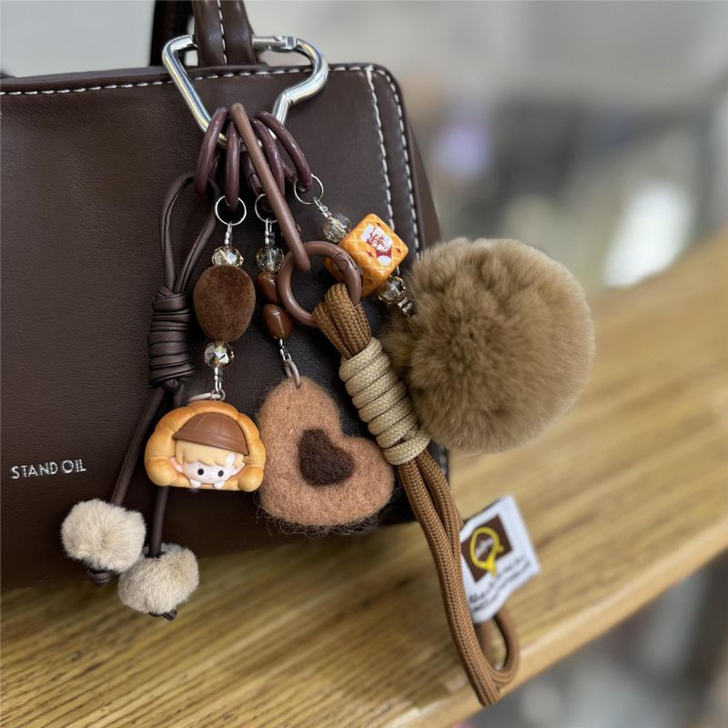 Bag Charms Plush Bag Pendant Cute Doll Pendant High Value Keychain Accessories_voghion.com