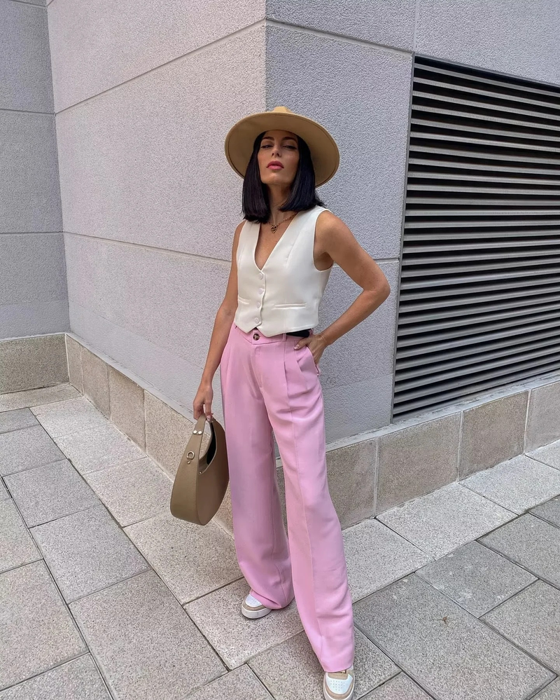 Dameskleding Zomer Casual Slim Vest Mouwloos Effen Kleur Dames Vest Top 8BS9531_voghion.com