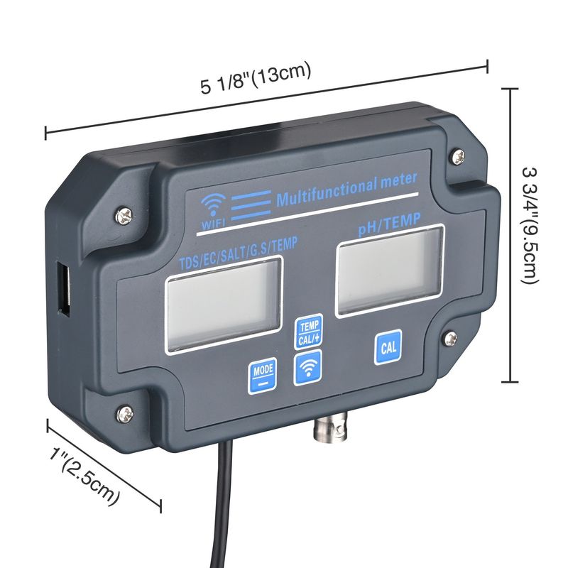 6-in-1 Smart Multi Water testing Meter_voghion.com