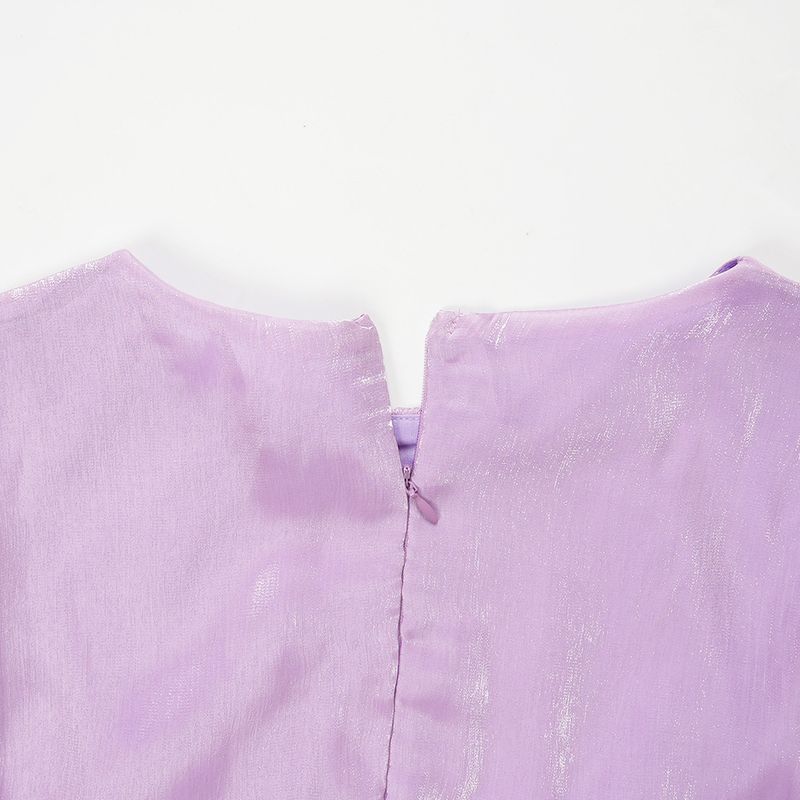 Plus-Size Floral Maxi Dress – Elegant Ruffle Sleeve Chiffon Dress With 3d Embroidery, High Waist & Flowy Hem, Women’S Formal Evening Gown_voghion.com