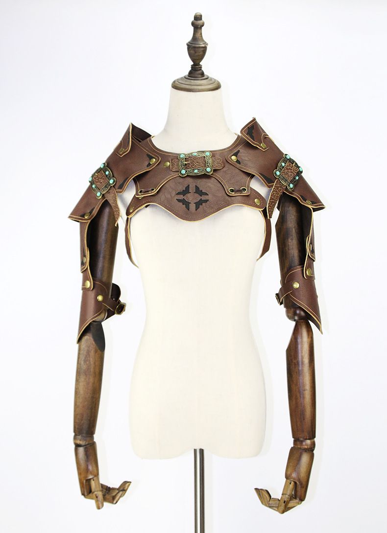 Steampunk clothes Armor Armor Shawl vest Halloween COSPLA Props for the Y dance show_voghion.com