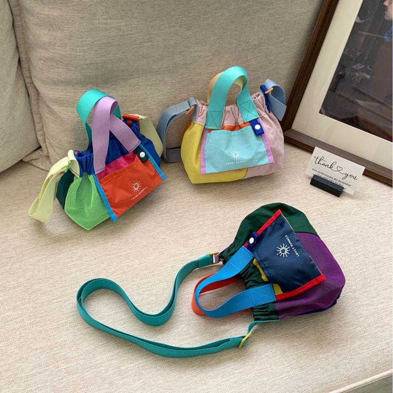 Yuxia | 2025 New Dopamine Color Series Contrast Design Dumpling Single Shoulder Crossbody Handheld Cute Small Bag_voghion.com