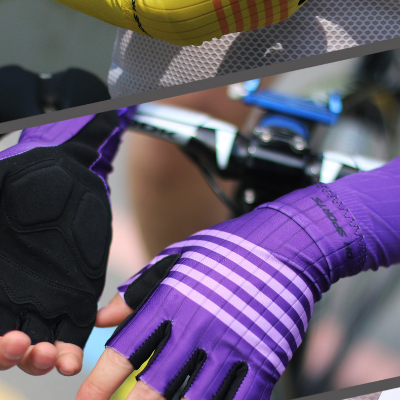 DH Cycling Half Summer New Bicycle Sports Short Finger Gloves Breathable Fishing Fitness Outdoor_voghion.com