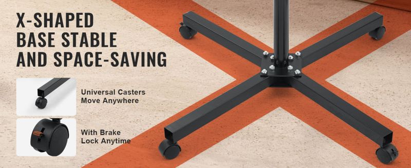 Pro Flash Dryer 18x18 inch, Upgrade 2000W Flash Dryer for Screen Printing Machine, 0-750°F Temperature Control, with Height Adjustable Stand, 360° Rot_voghion.com