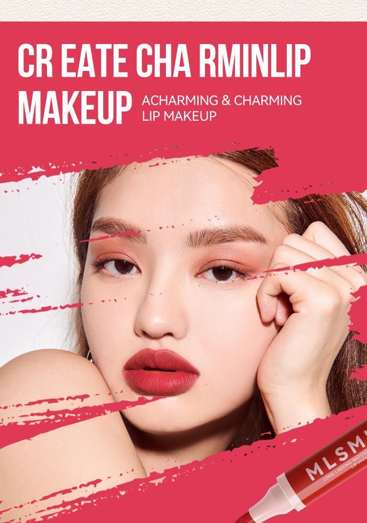 MLSMILE Non Stick Cup Lip Dye Pen Matte Easy To Color Marker Lipstick Lip Glaze Lip Liner_voghion.com