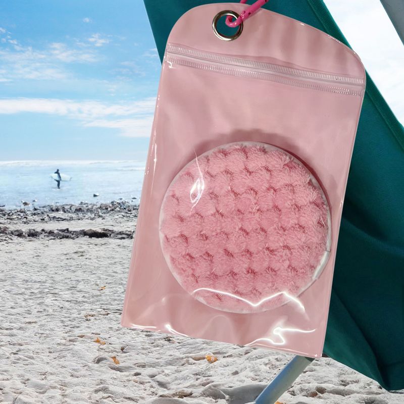 Bolsa esencial para la playa sin arena - Bolsa impermeable de doble capa con malla drenable | Ideal para trajes de baño, juguetes y conchas mojadas_voghion.com