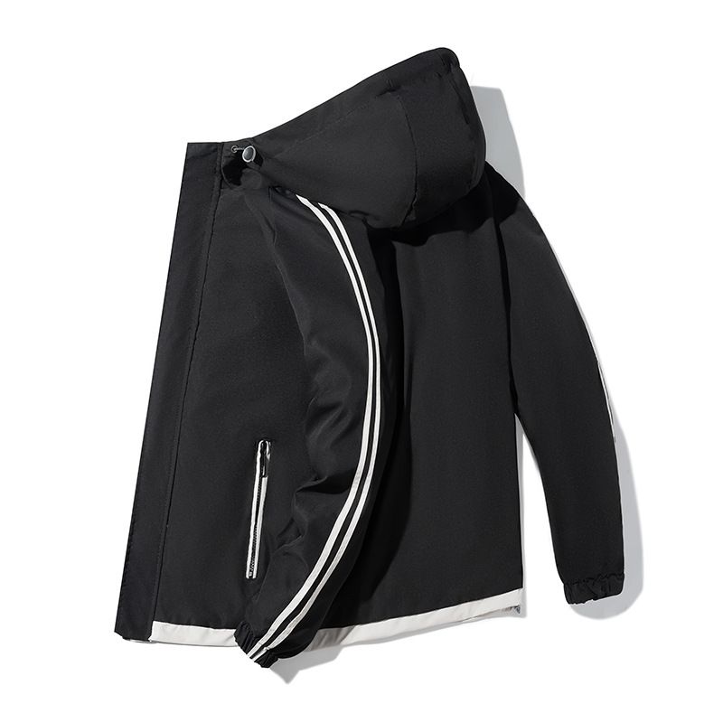 2024 Spring and Autumn New Youth Student Large Coat Korean Hooded Jacket Men's Splitting Workwear Top_voghion.com