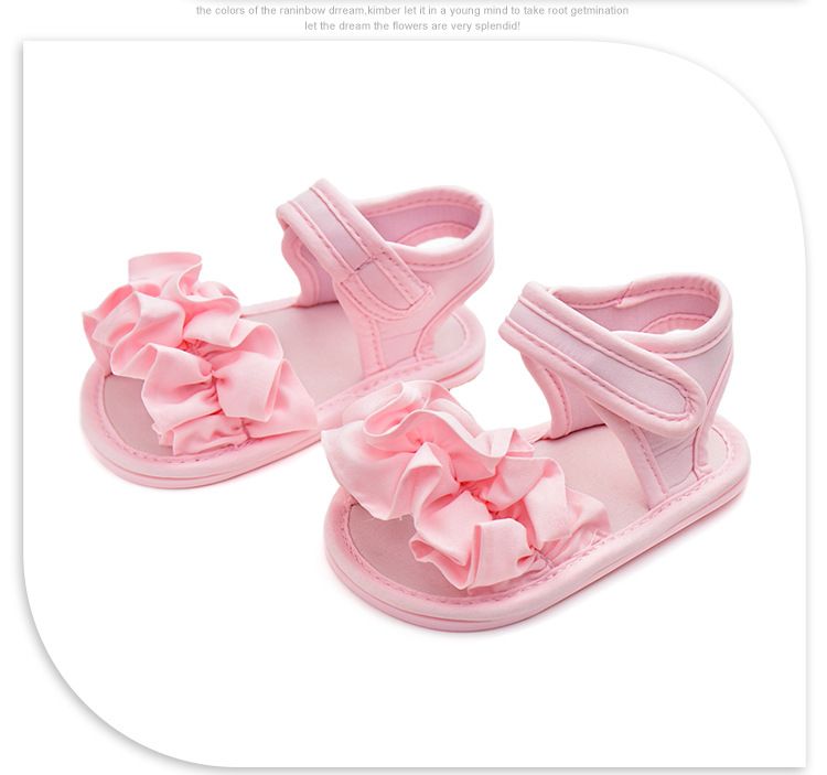 Mãe e crianças sandálias respiráveis para bebês de um ano de idade sapatos de sola de borracha sandálias de princesa coreana para meninas sapatos de bebê verão_voghion.com