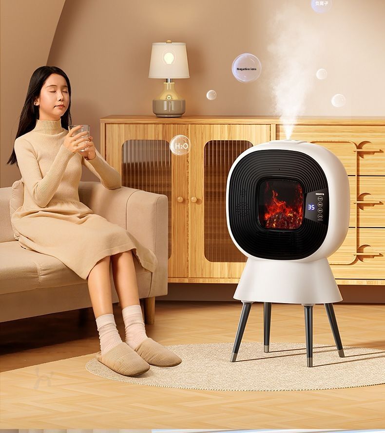 Audio-Luftbefeuchter Graphen Winter Elektrischer Kamin Energiesparender Großflächenheizer für das ganze Haus_voghion.com