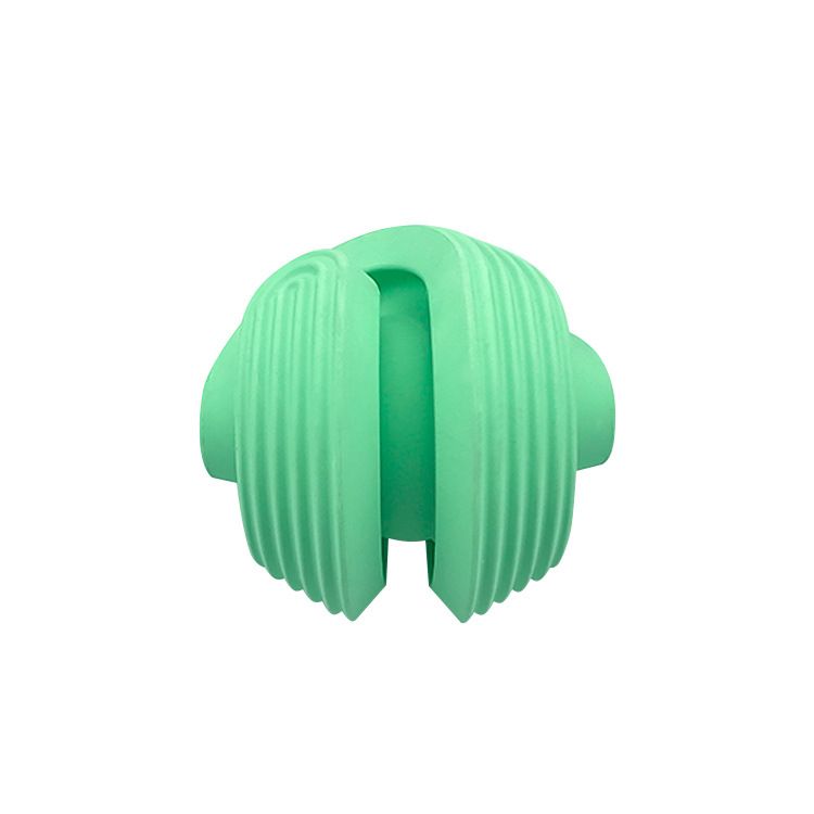 New Cleaning Chew Pet Rubber Dog Toy Treat Dispensing Teeth Ball_voghion.com