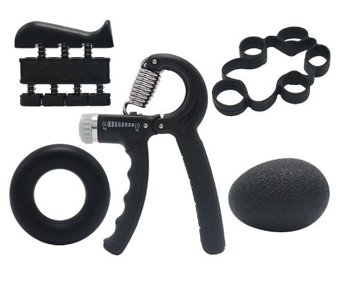 Men's Professional Arm Muscle Set Grip Strengthener Exercise Rehabilitation Training Finger Fitness Adjustable Silicone_voghion.com