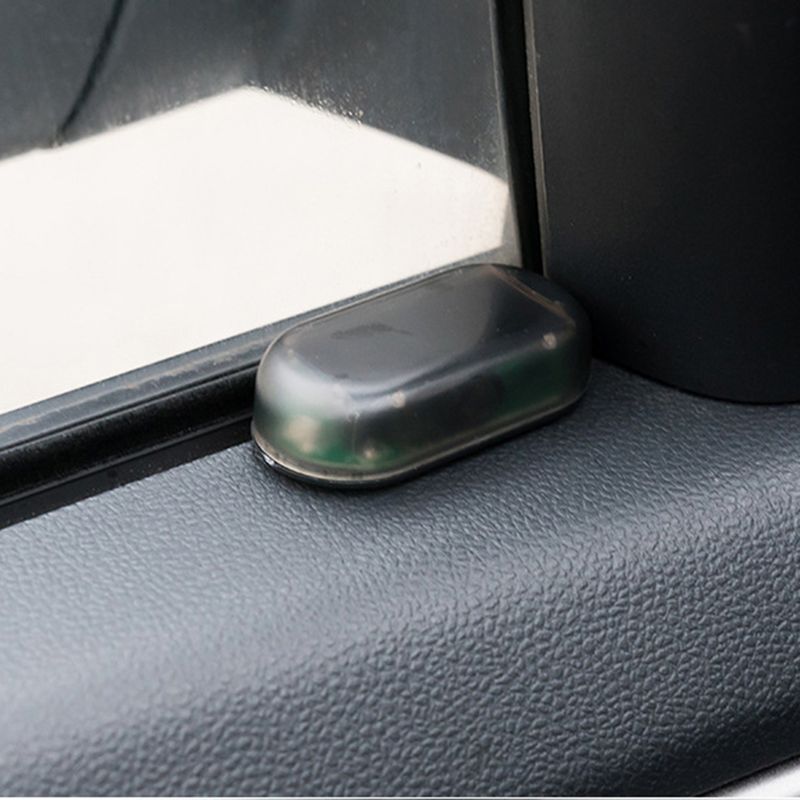 Yuanmheng Car Alarm Flashing Light LED Solar Power Anti-roubo Segurança Aviso Lâmpada_voghion.com