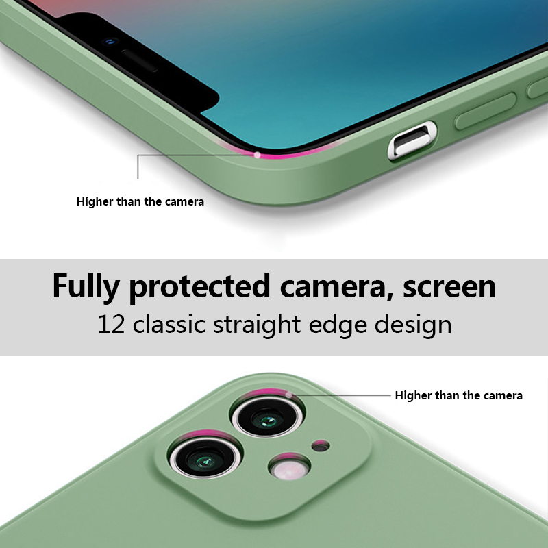 Originele Vloeibare Siliconen Case Voor Iphone 14 13 12 11 Pro Max Case Voor Iphone 12Mini 13Mini X xr Xs Max 8 7 6S Plus SE2020 Schokbestendige Cover_voghion.com
