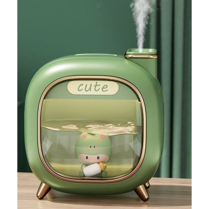 Luftbefeuchter Kleines Schlafzimmer Home Silent Wiederaufladbares Studentenwohnheim Aromatherapie-Gerät Geburtstagsgeschenk für Mädchen Luftbefeuchter_voghion.com