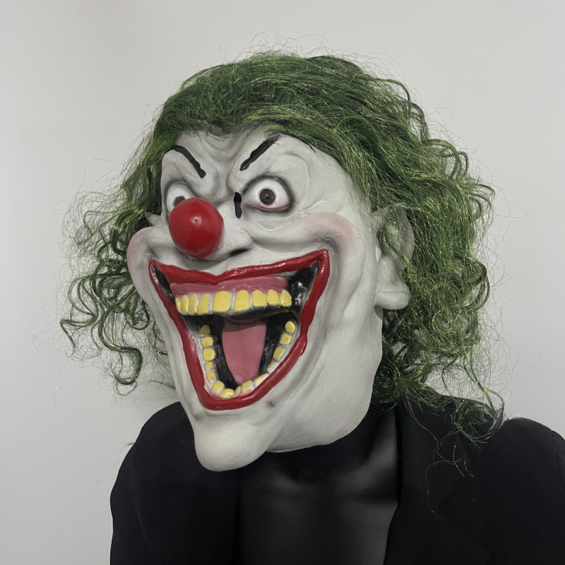 Funny Clown Mask, New Latex Headpiece For Festive Occasions_voghion.com