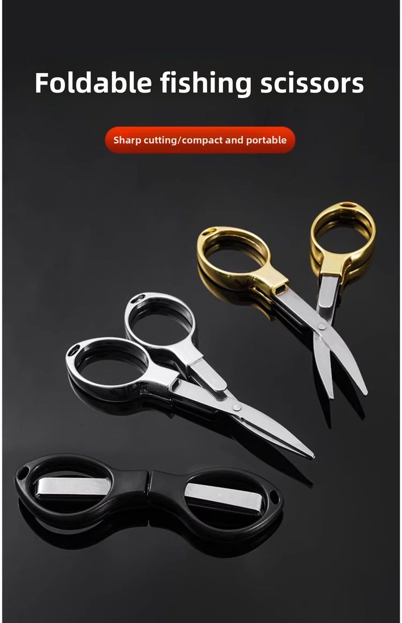 Boîte de pêche multifonctionnelle pliable en acier inoxydable, plomb portable, ligne PE, équipement de pêche, petite taille_voghion.com