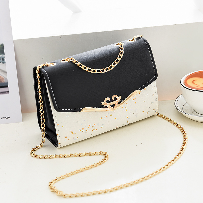 Rhinestone handväska för kvinnor Väska Diamonds Axelväska Handväska Dam Kvinnlig Crossbody-väska Shining Messenger Clutch-väskor Fyrkantig_voghion.com