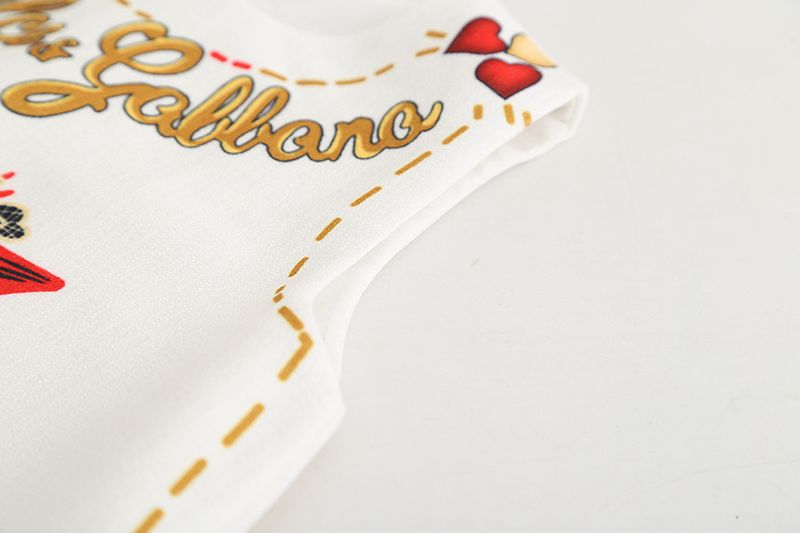 Flickkläder Barnklänning, Flickornas kärleksklänning, Ärmlös västklänning, Barnkläder_voghion.com