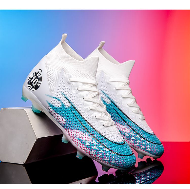 Nuevas botas de fútbol para hombre, transpirables, para exteriores, con clavos largos, para entrenamiento en interiores y tobillos, botas de fútbol, zapatillas de deporte para partidos de césped_voghion.com