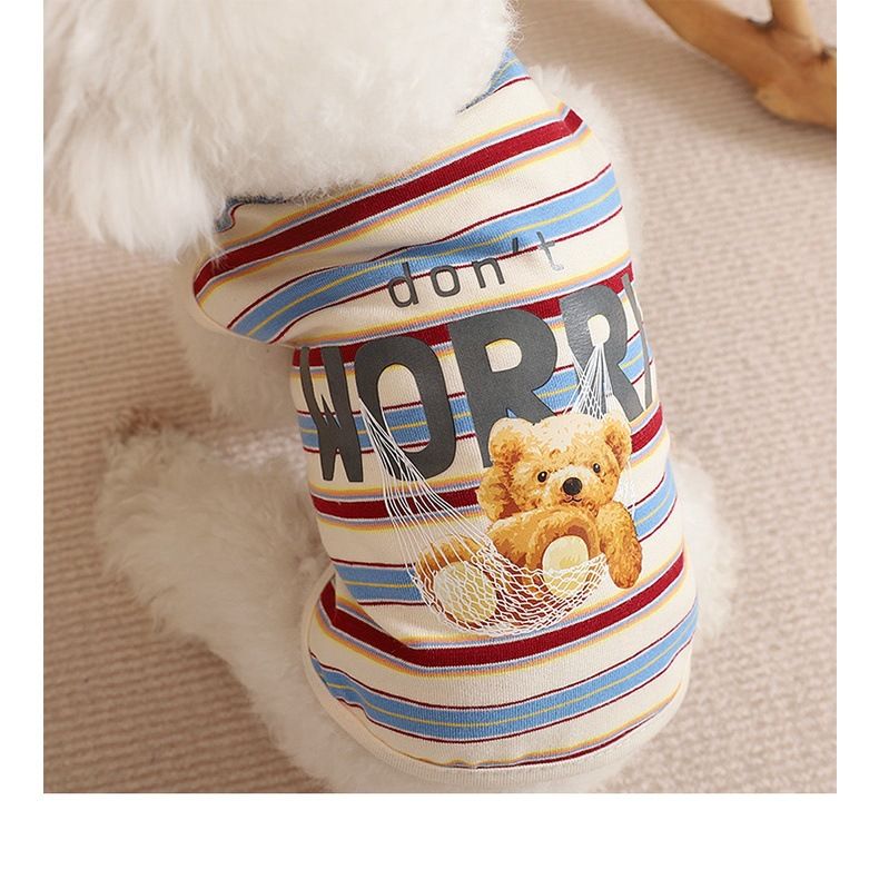 Haustier Schaukel Bär Weste Hundekleidung Katzenkleidung Frühjahr und Sommer neue Haustierkleidung Großhandel_voghion.com
