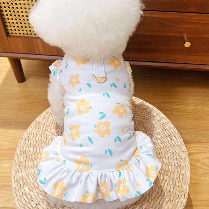 Herbst-Winter-Haustierkleid für Hunde und Katzen, Corgis, Bichons und Golden Retrievers: Thermoweste aus hautfreundlicher, bequemer Baumwolle für kleine Hunde und Katzen_voghion.com