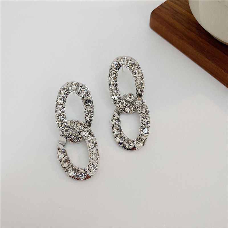 Trendy Cuban Full Diamond Thick Halskette Persönlichkeit Super Cool Halskette Fashion Disco Choker_voghion.com