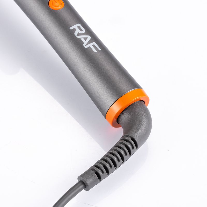 Piastra per capelli in ceramica con regolazione della temperatura standard europea RAF, 4 livelli di regolazione, doppio uso_voghion.com