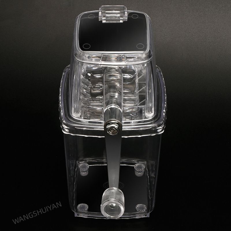 Husholdnings Mini Easy Ice Shaver Håndholdt Snø Manuell Ismaskin Stekt Ismaskin_voghion.com