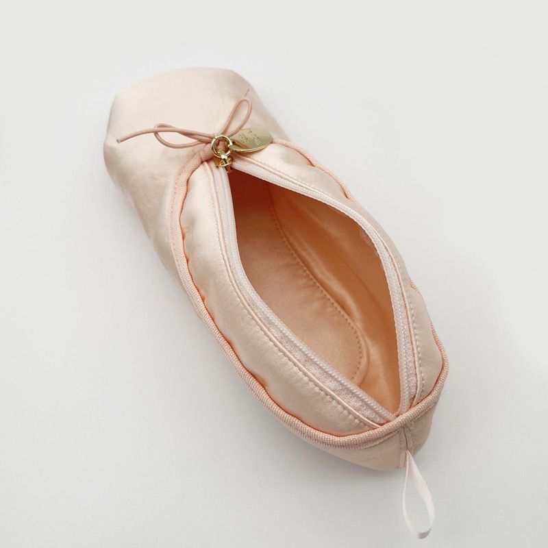 Petit Trout Ballet Shoes Creative Makeup Lipstick Eyebrow Pencil Eyeliner Storage Bag Student Safe_voghion.com