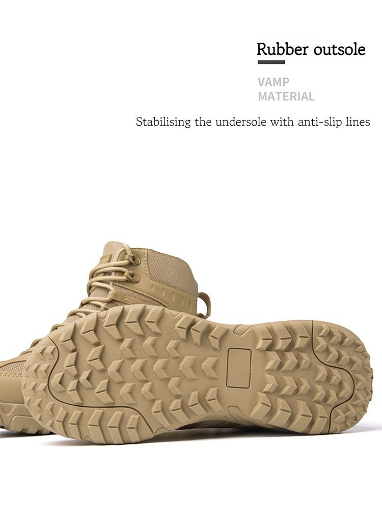 Military Boots For Tactical Boots Men's And Women's Combat Boots Hiking Boots Camping Boots Wear Resistant Outdoor Shoes_voghion.com