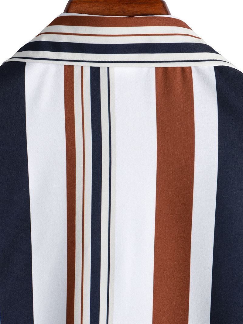 Men's Clothing Summer New Striped Shirt Men's Casual Shirt Short Sleeve Shopify_voghion.com