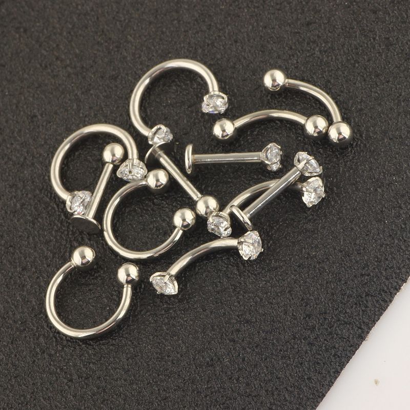 Ensemble de 12 pièces de bijoux de perforation, anneau de nez, ongle de nez, ongle de sourcil, ongle de lèvre, boucle d'oreille_voghion.com