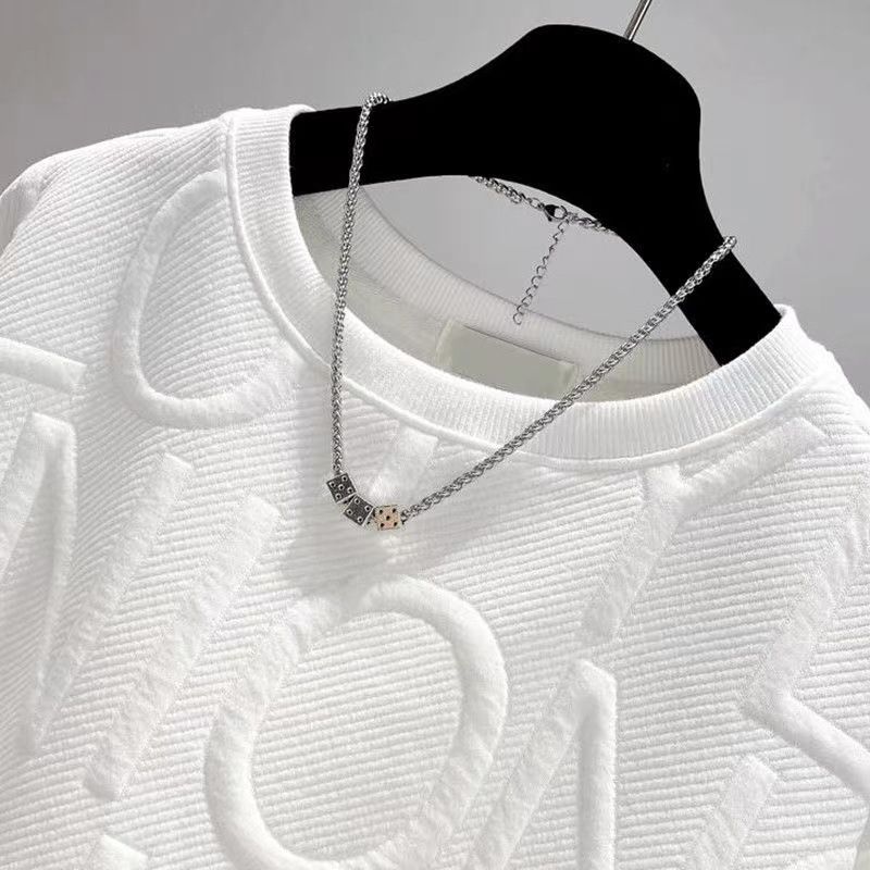 Dameskleding trui losse lente en herfst stijl dunne top lange mouwen jas_voghion.com
