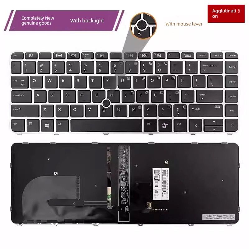 Dotyczy klawiatury HP 840 848 G3 745 G4 HSN-I33C-4_voghion.com